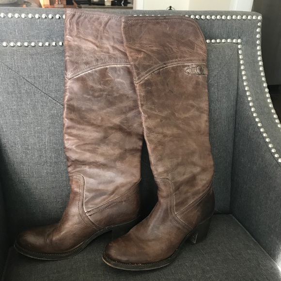 Frye Women's Jane Tall Cuff Boot - Picture 3 of 7